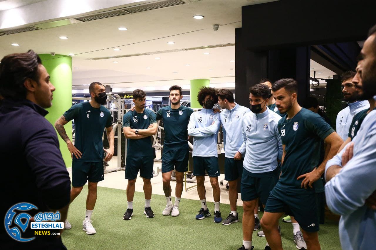 تمرین بدنسازی استقلال