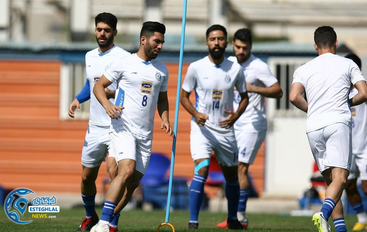 تمرین استقلال دوشنبه 9 مهر 97