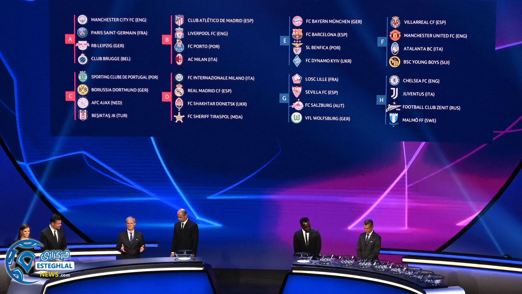 قرعه کشی لیگ قهرمانان اروپا