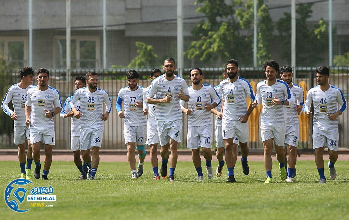 تمرین استقلال 12 اردیبهشت 98