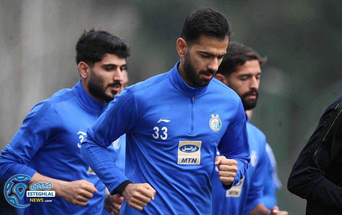 تمرین استقلال 23 اسفند ماه 97