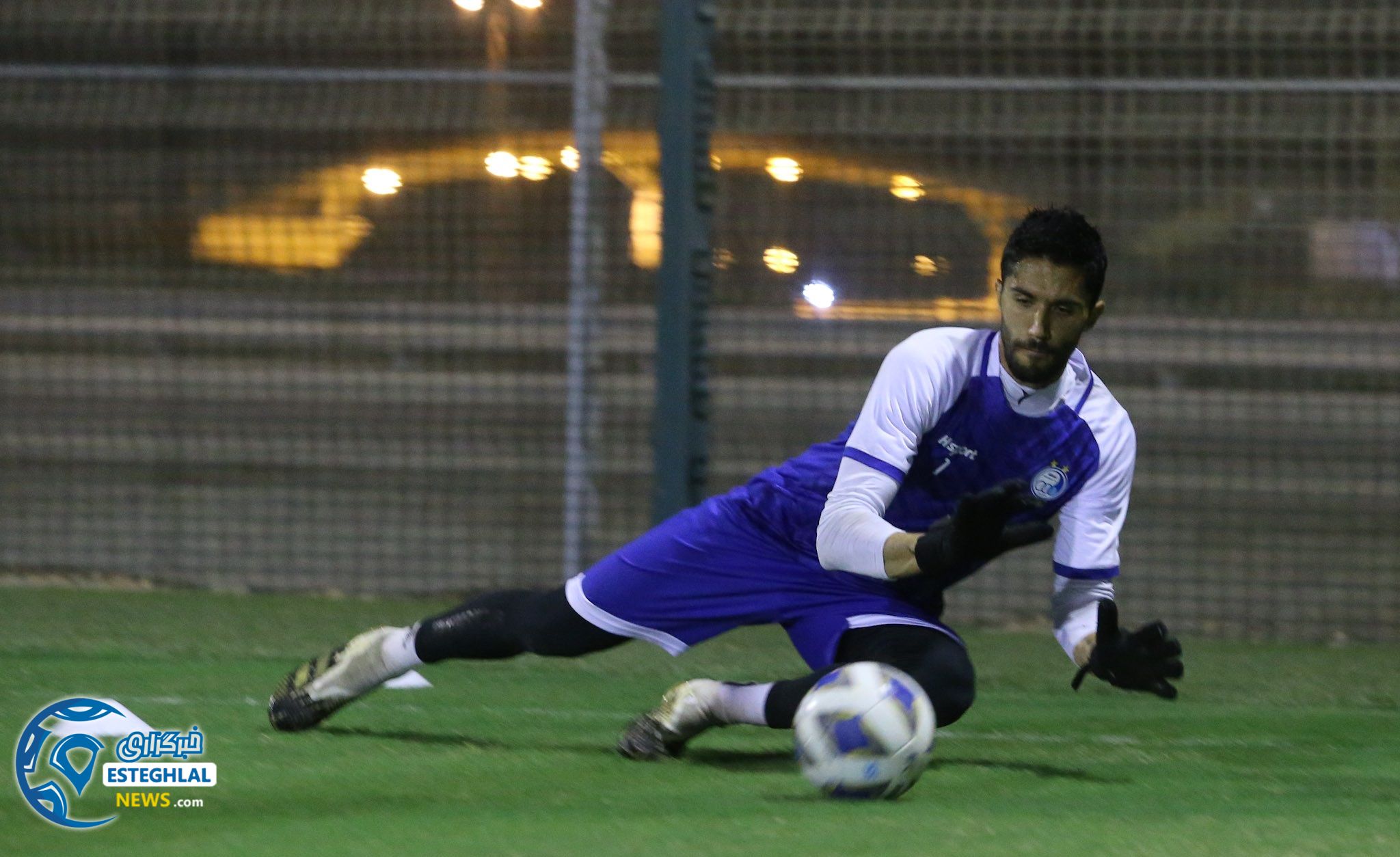 تمرین استقلال در جده