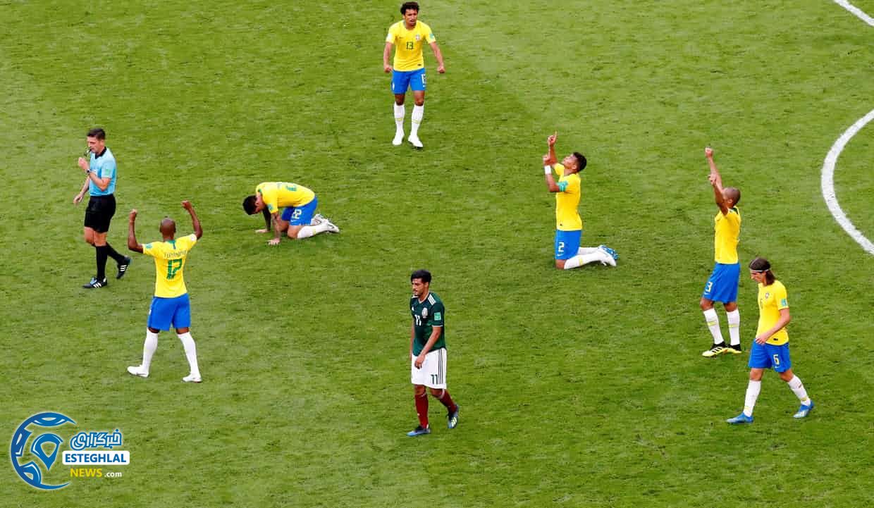 دیدار برزیل و مکزیک 