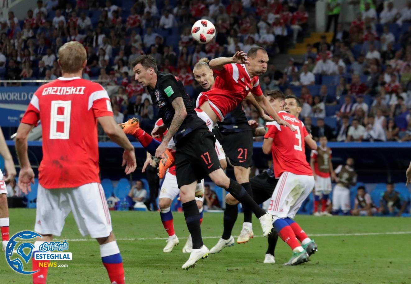 دیدار روسیه و کرواسی