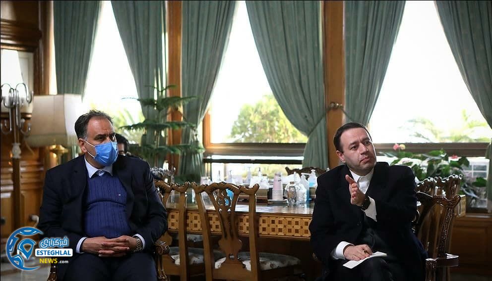 دیدار مدیران سرخابی با حناچی