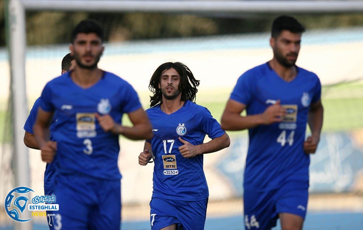 تمرین استقلال سه شنبه 23 مرداد97