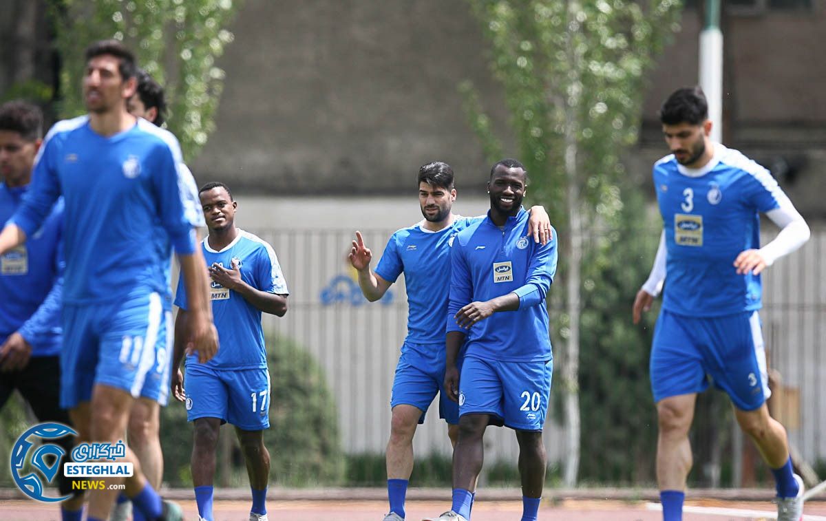 تمرین استقلال 5 اردیبهشت 98