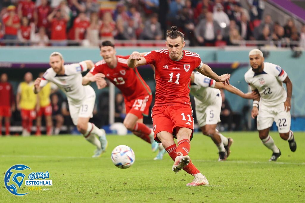 آمریکا 1-1 ولز