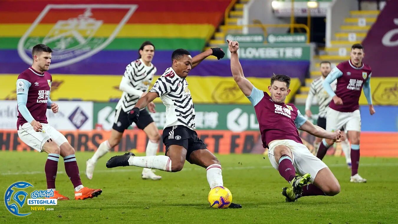 برنلی 0-1 منچستریونایتد