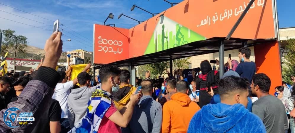 حواشی دیدار فجرسپاسی شیراز و استقلال