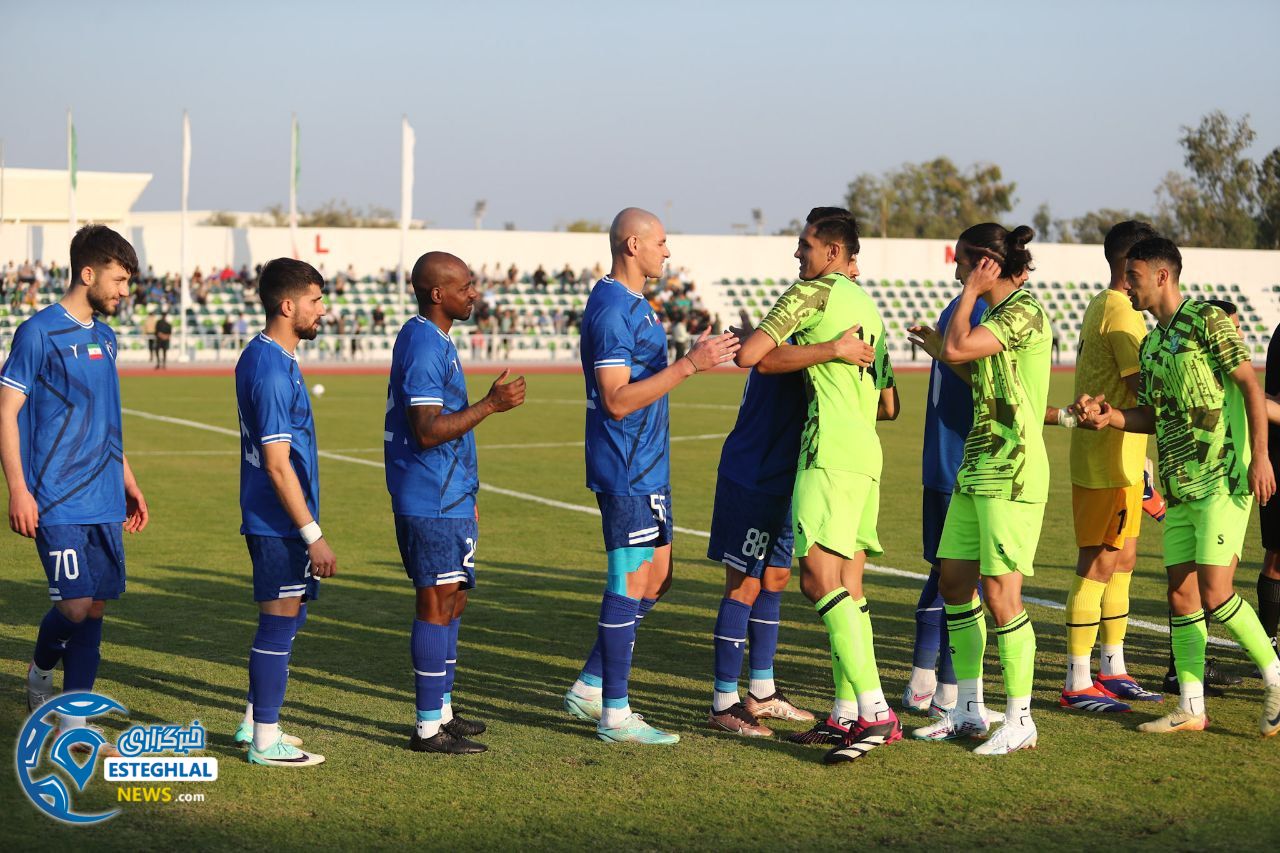 دیدار دوستانه استقلال و خیبر خرم آباد