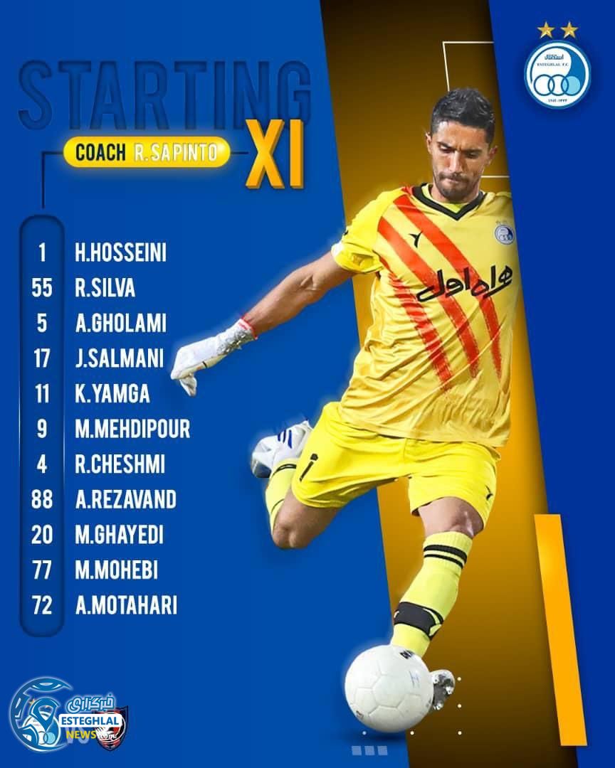 ترکیب استقلال مقابل نساجی