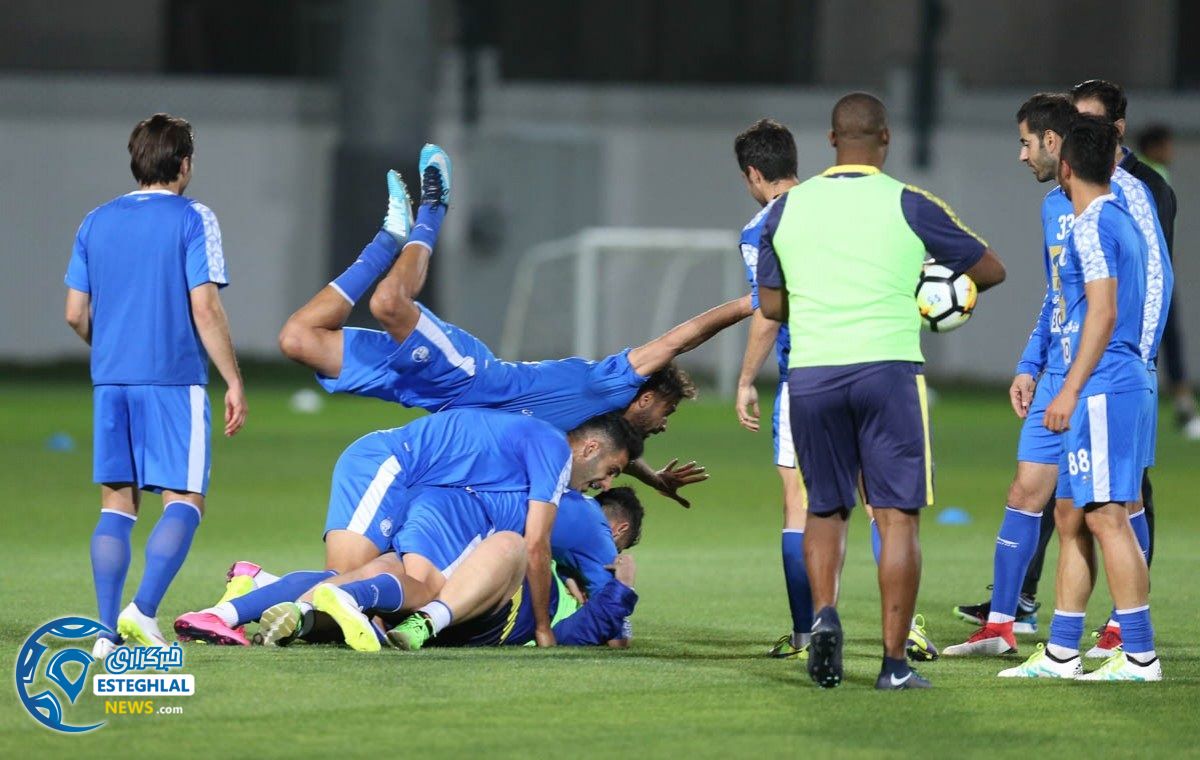 تمرین شنبه 12 اسفند العین امارات