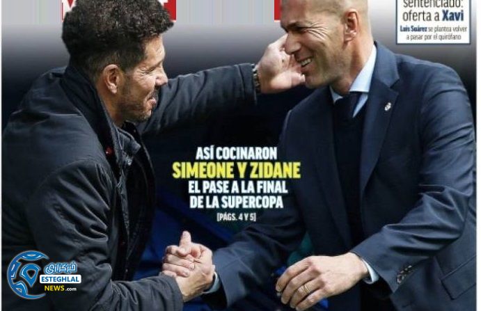 روزنامه های ورزشی جهان شنبه 21 دی 1398