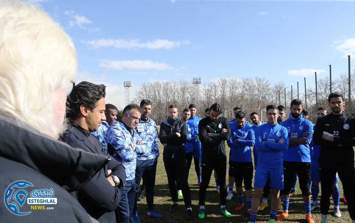 تمرین استقلال 19 دی ماه 97