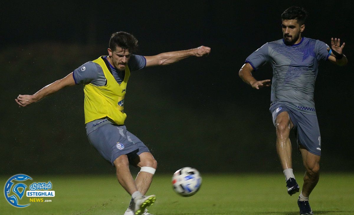 تمرین استقلال در دوحه