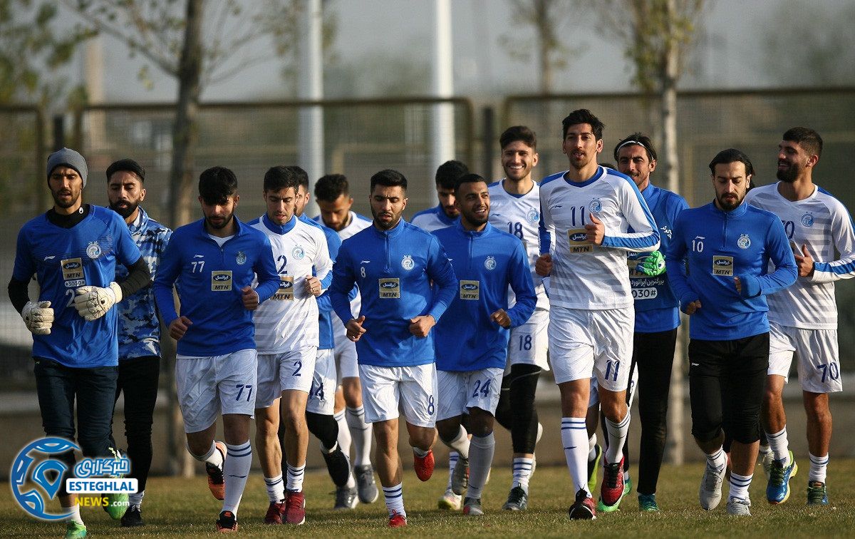 تمرین استقلال 19 دی ماه 97