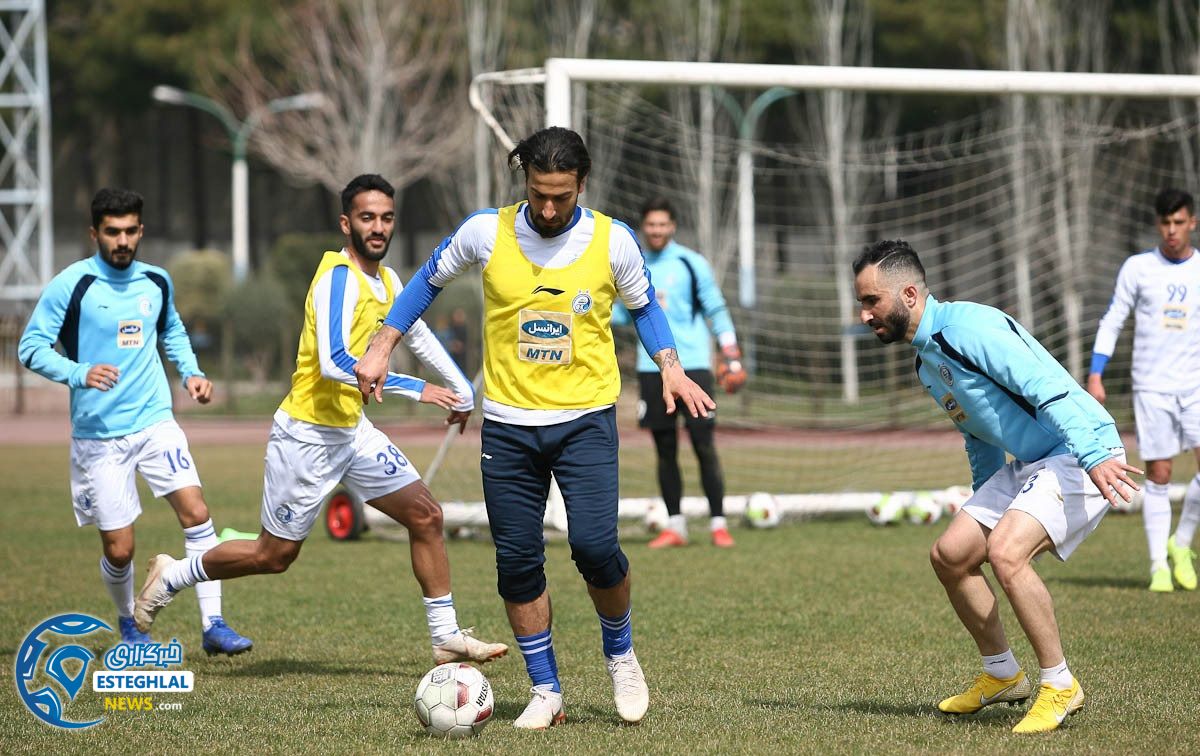 تمرین استقلال 22 اسفند ماه 97