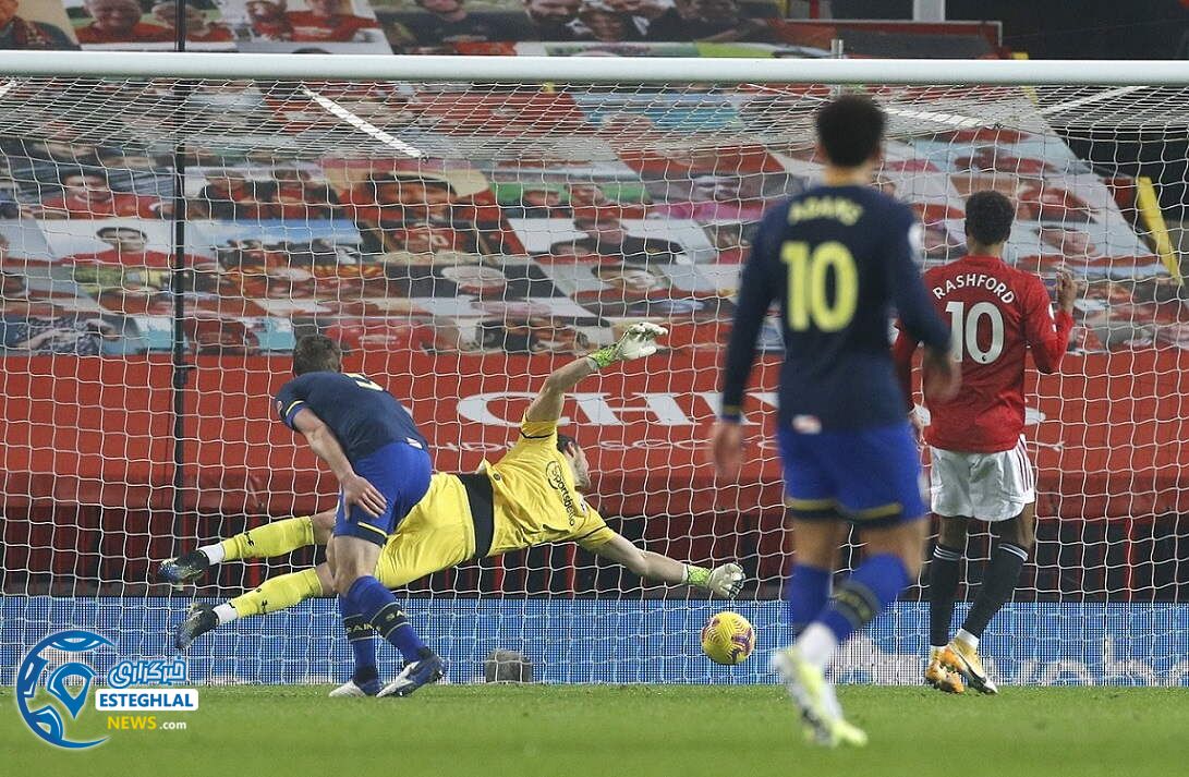 منچستریونایتد 9-0 ساوتهمپتون