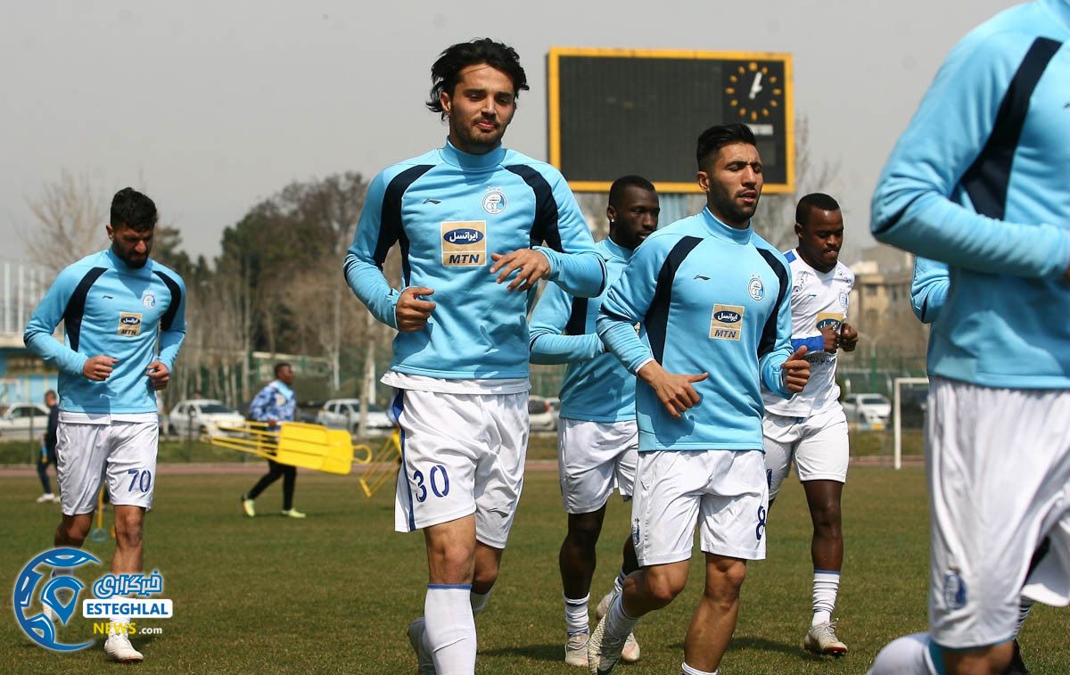 تمرین استقلال 19 اسفند ماه 97