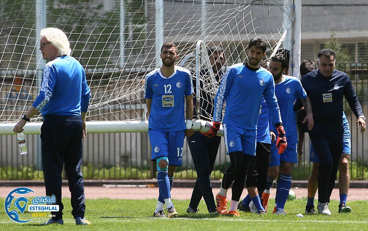 تمرین استقلال 25 فروردین 98