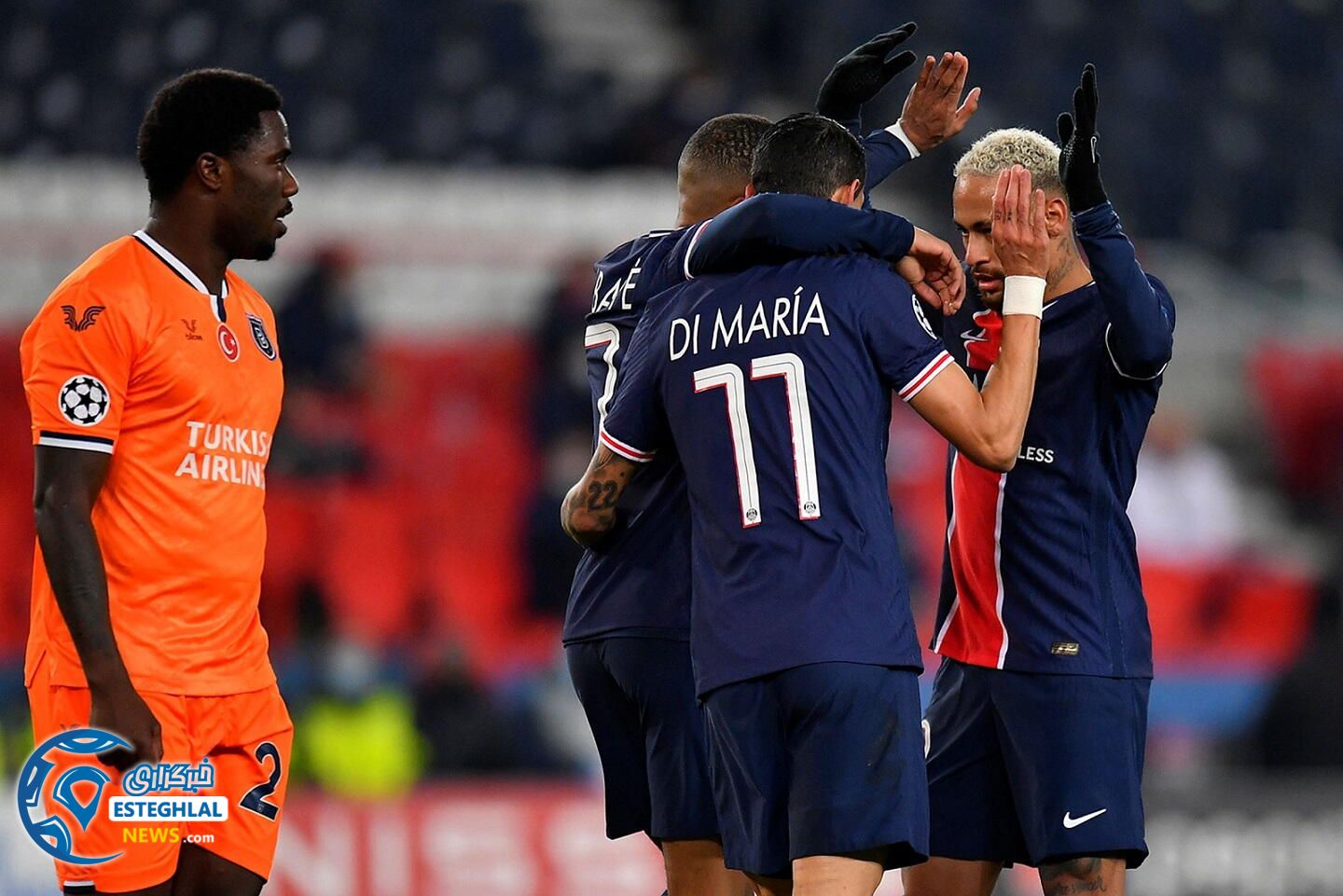 پاری سن ژرمن 5-1 استابول باشاک شهیر 