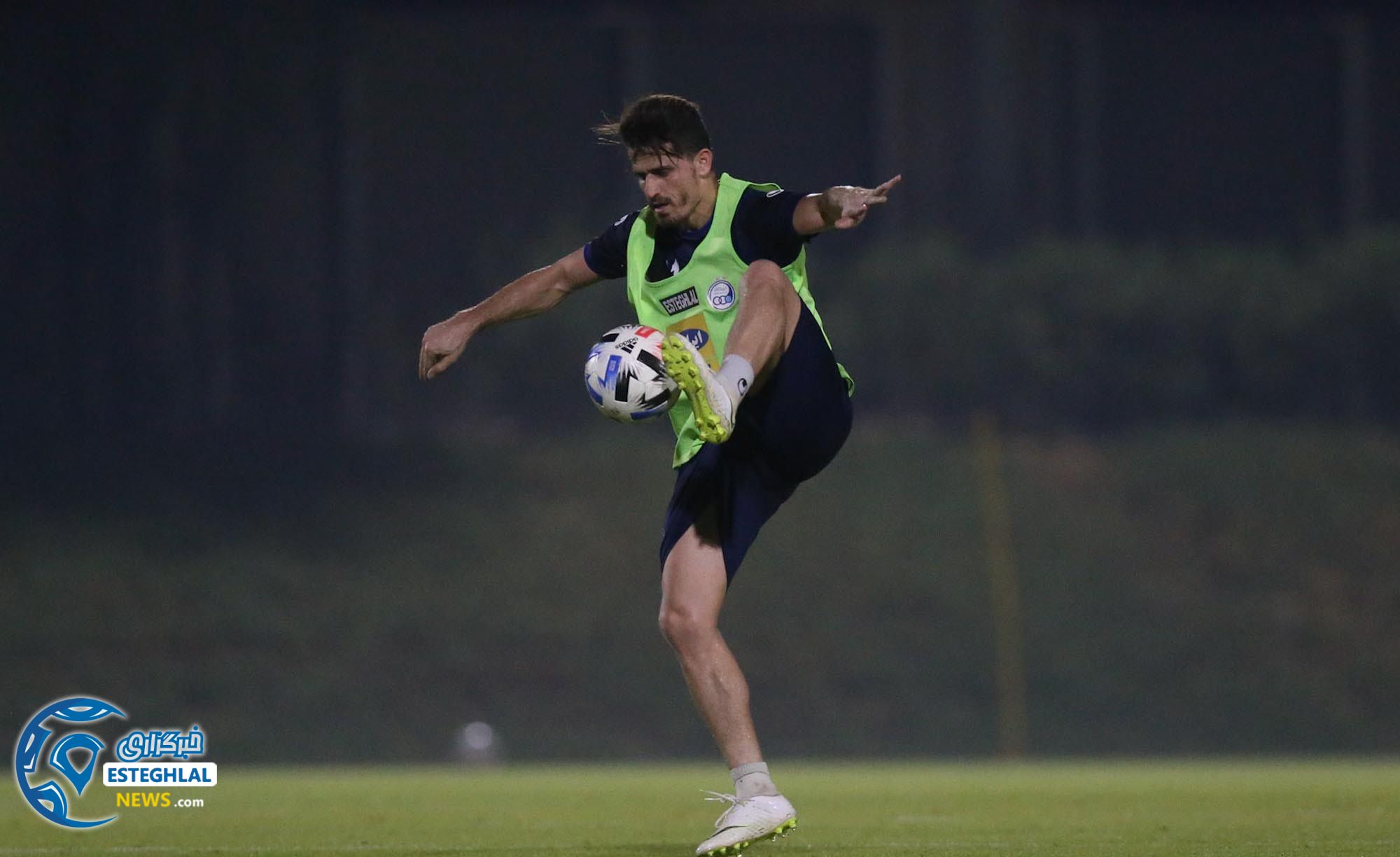 تمرین استقلال در دوحه