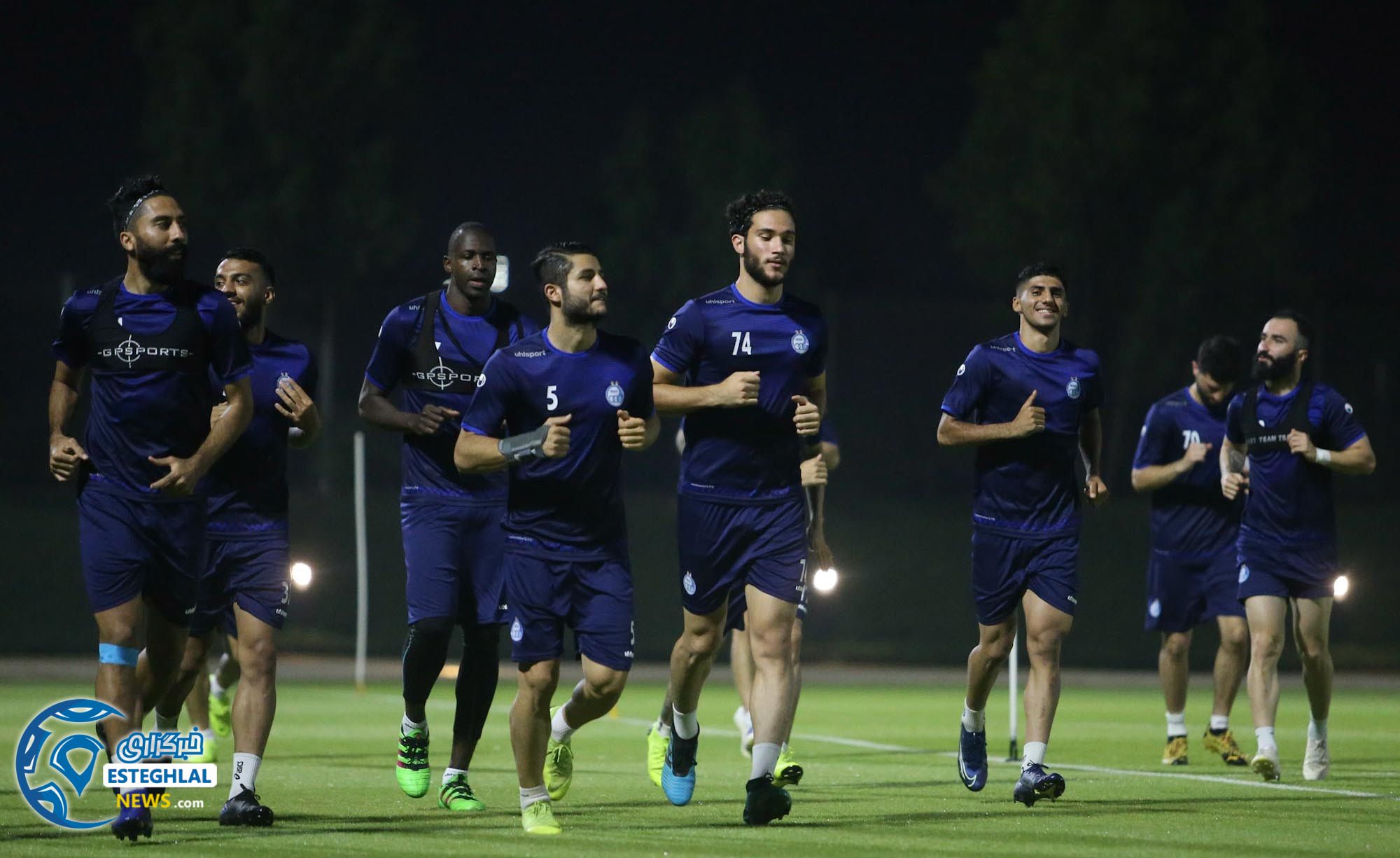 تمرین استقلال در دوحه