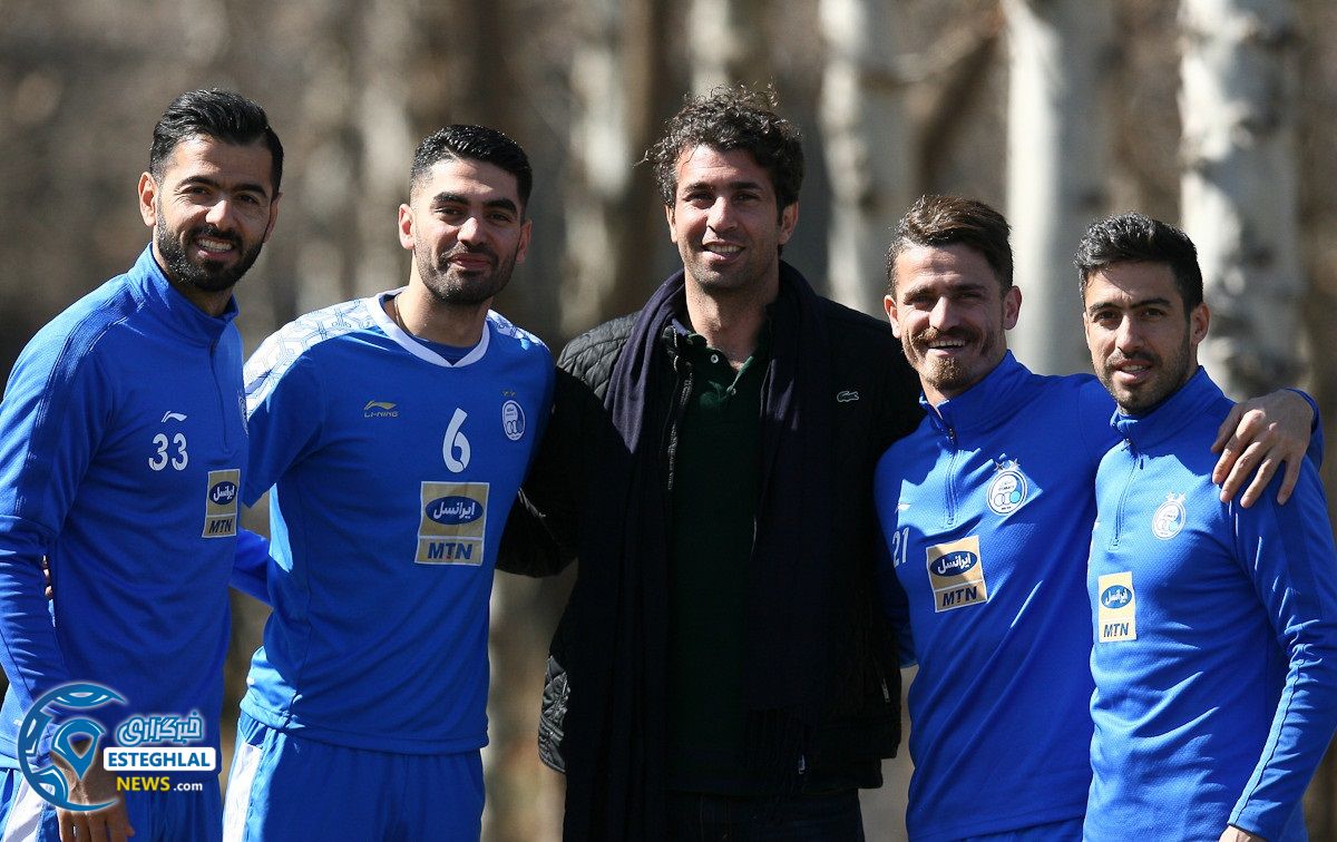 تمرین استقلال 23 بهمن  ماه 97