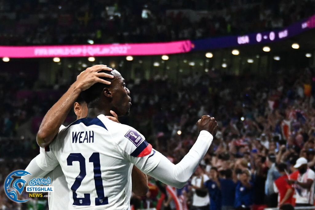 آمریکا 1-1 ولز