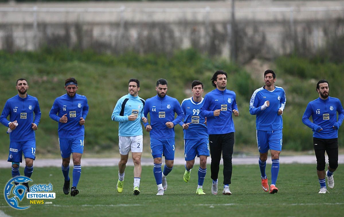 تمرین استقلال 11 فروردین 98