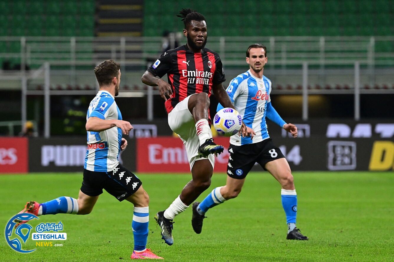 آث میلان 0-1 ناپولی