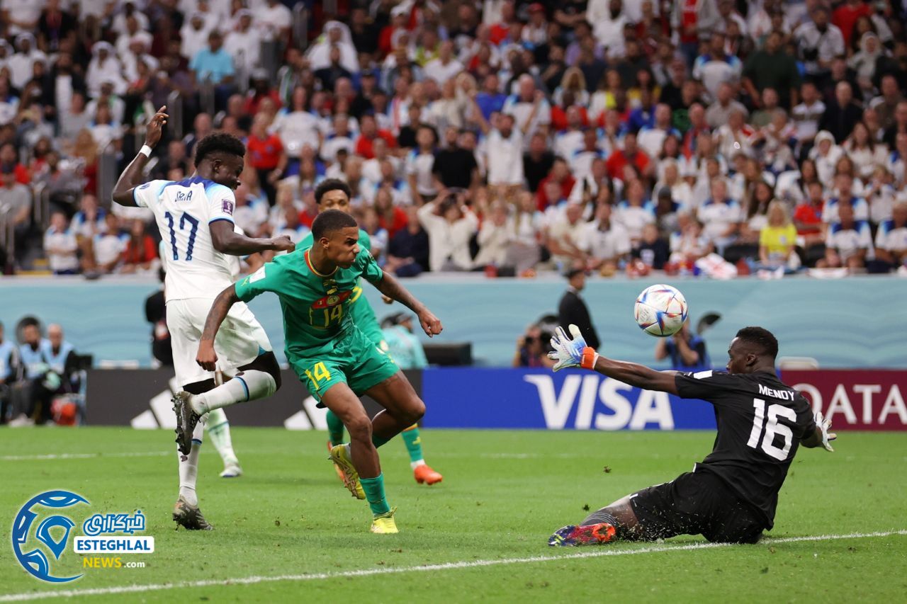 انگلیس 3-0 سنگال