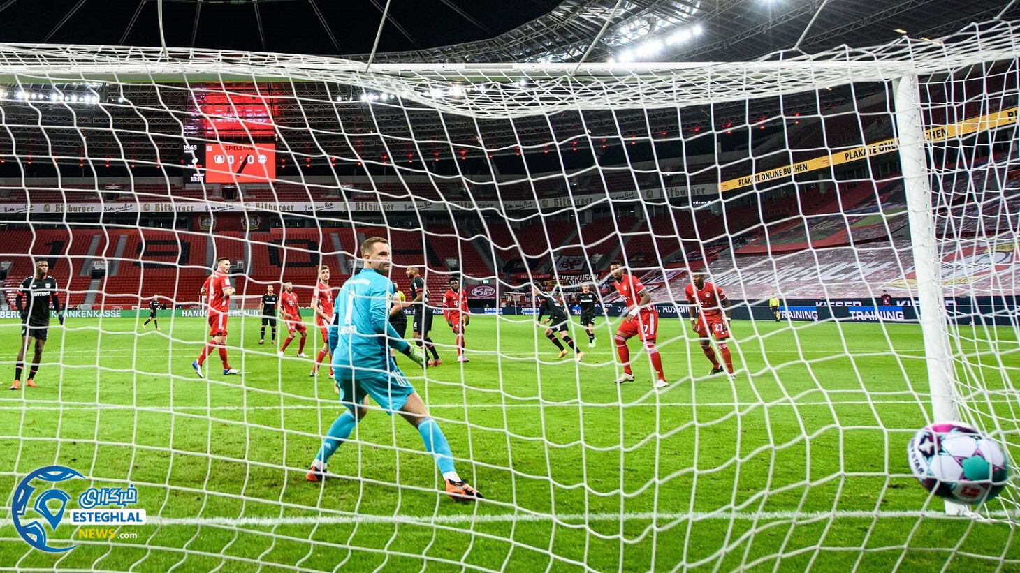 بایرلورکوزن 1-2 بایرن مونیخ