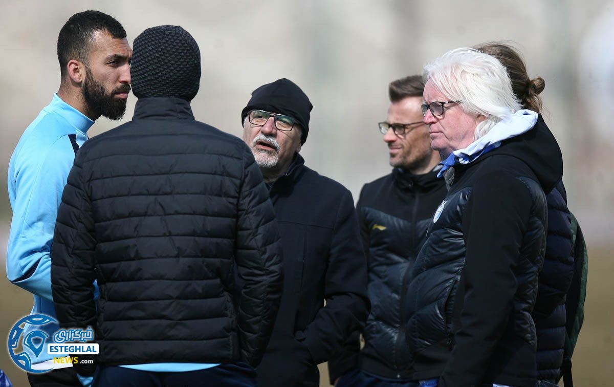 تمرین استقلال 28 بهمن  ماه 97