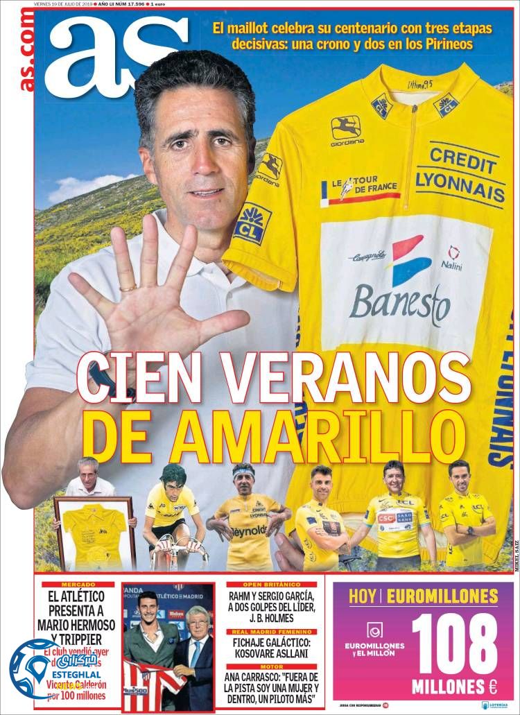 روزنامه ورزشی آاس جمعه 28 تیر 1398