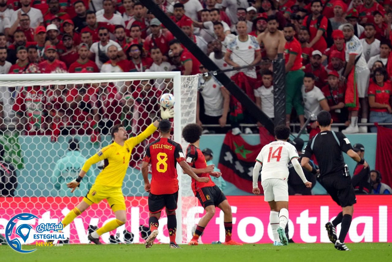 بلژیک 0-2 مراکش