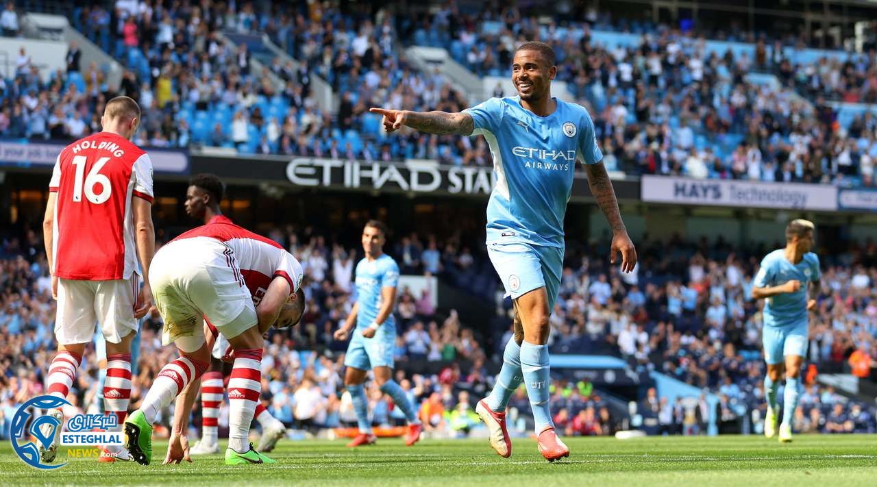 منچسترسیتی 5-0 آرسنال