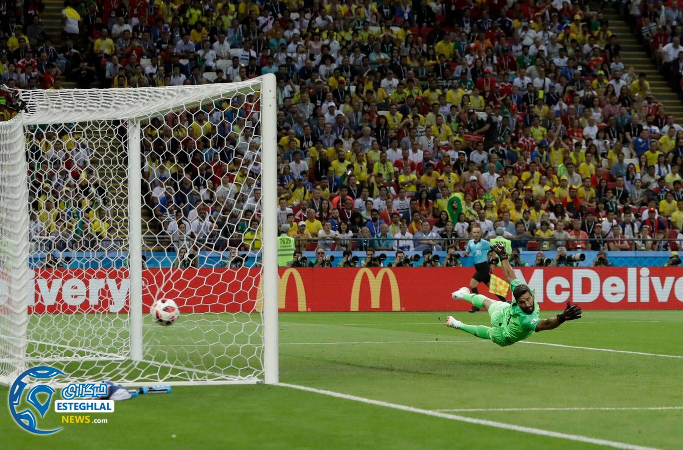 دیدار برزیل و بلژیک