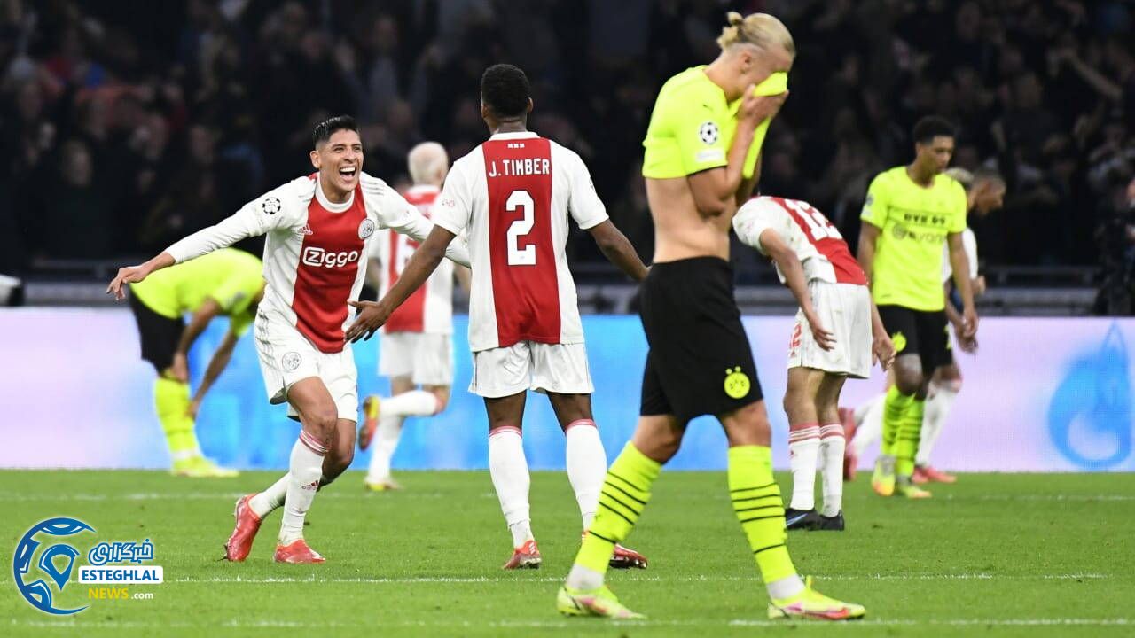 آژاکس 4-0 دورتموند 