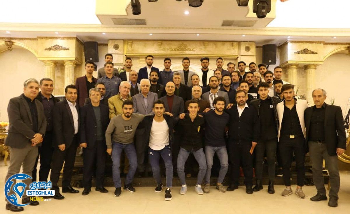 جشن قهرمانی تیم امید استقلال