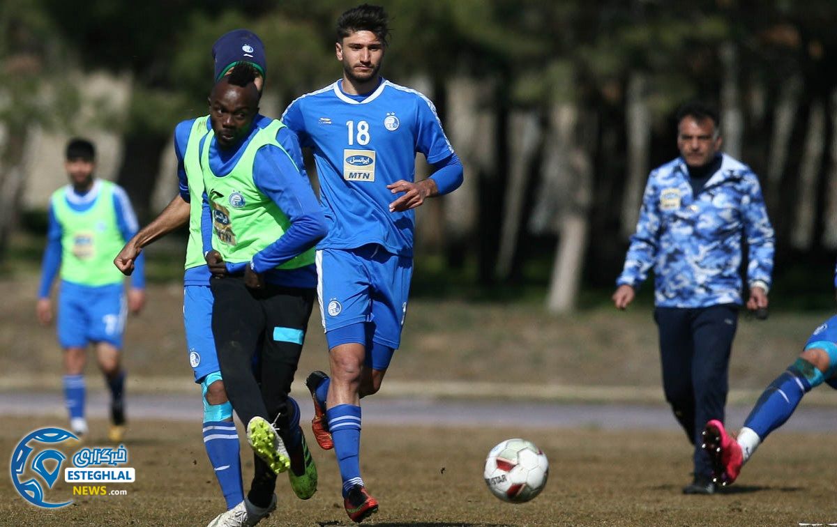 تمرین استقلال 28 بهمن  ماه 97 نوبت عصر