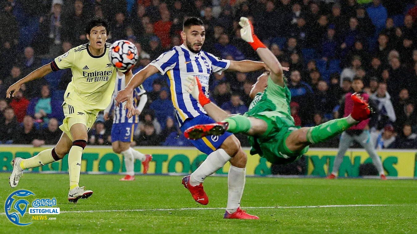 برایتون 0-0 آرسنال