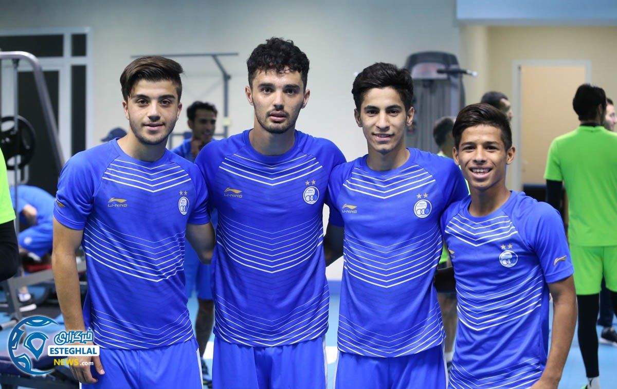 بازیکنان امید استقلال