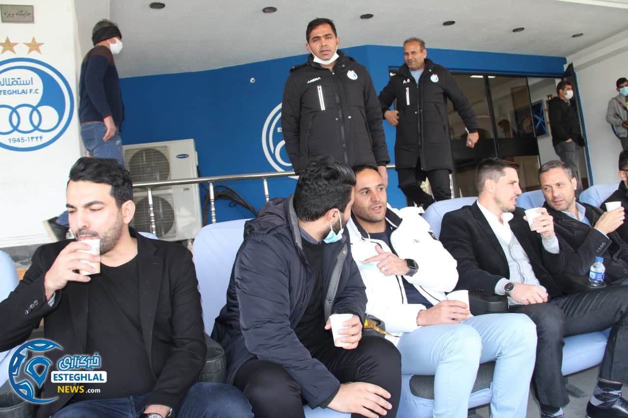 بازدید جانواریو از آکادمی استقلال