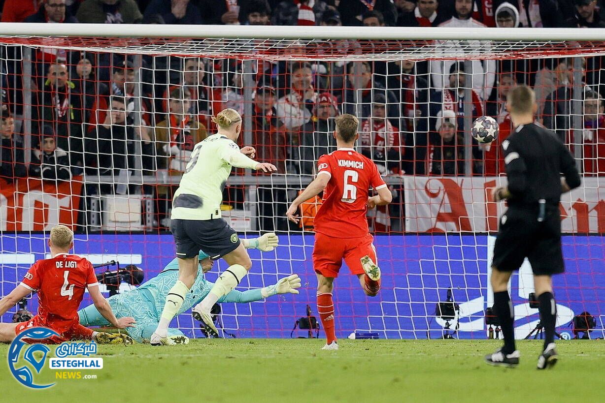 بایرن مونیخ 1-1 منچسترسیتی