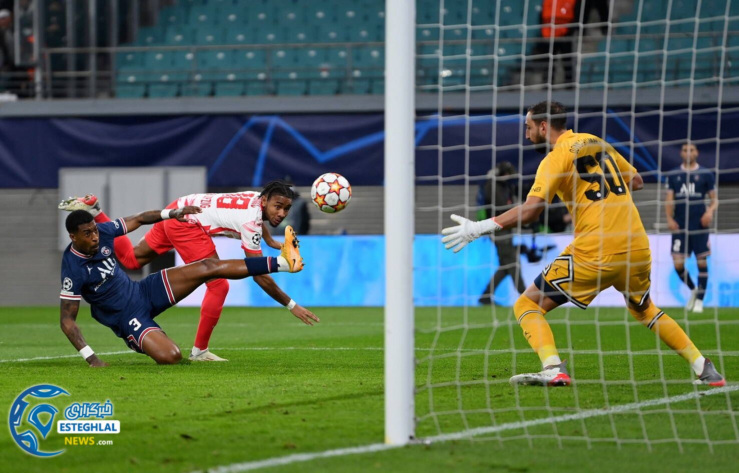 لایپزیگ 2-2 پاری سن ژرمن