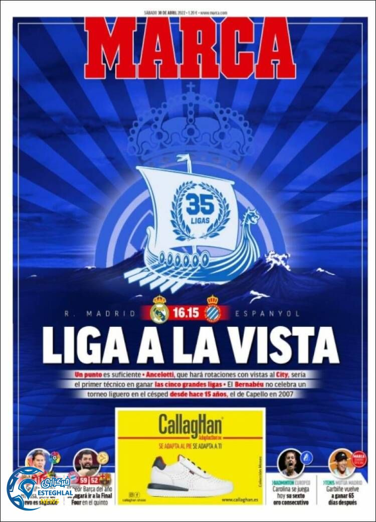 روزنامه ورزشی مارکا شنبه 10 اردیبهشت 1401