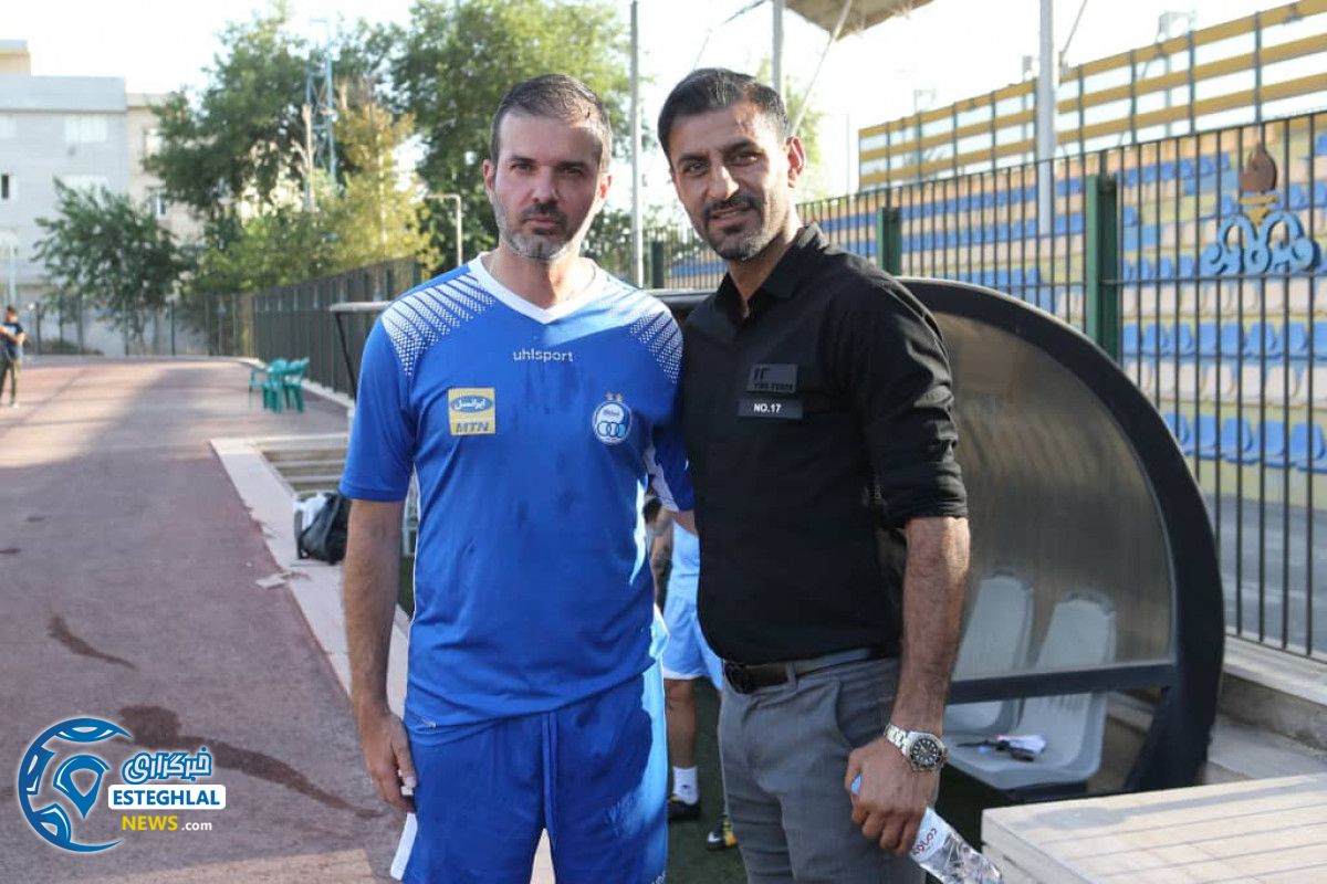 دیدار دوستانه استقلال و جوانان استقلال