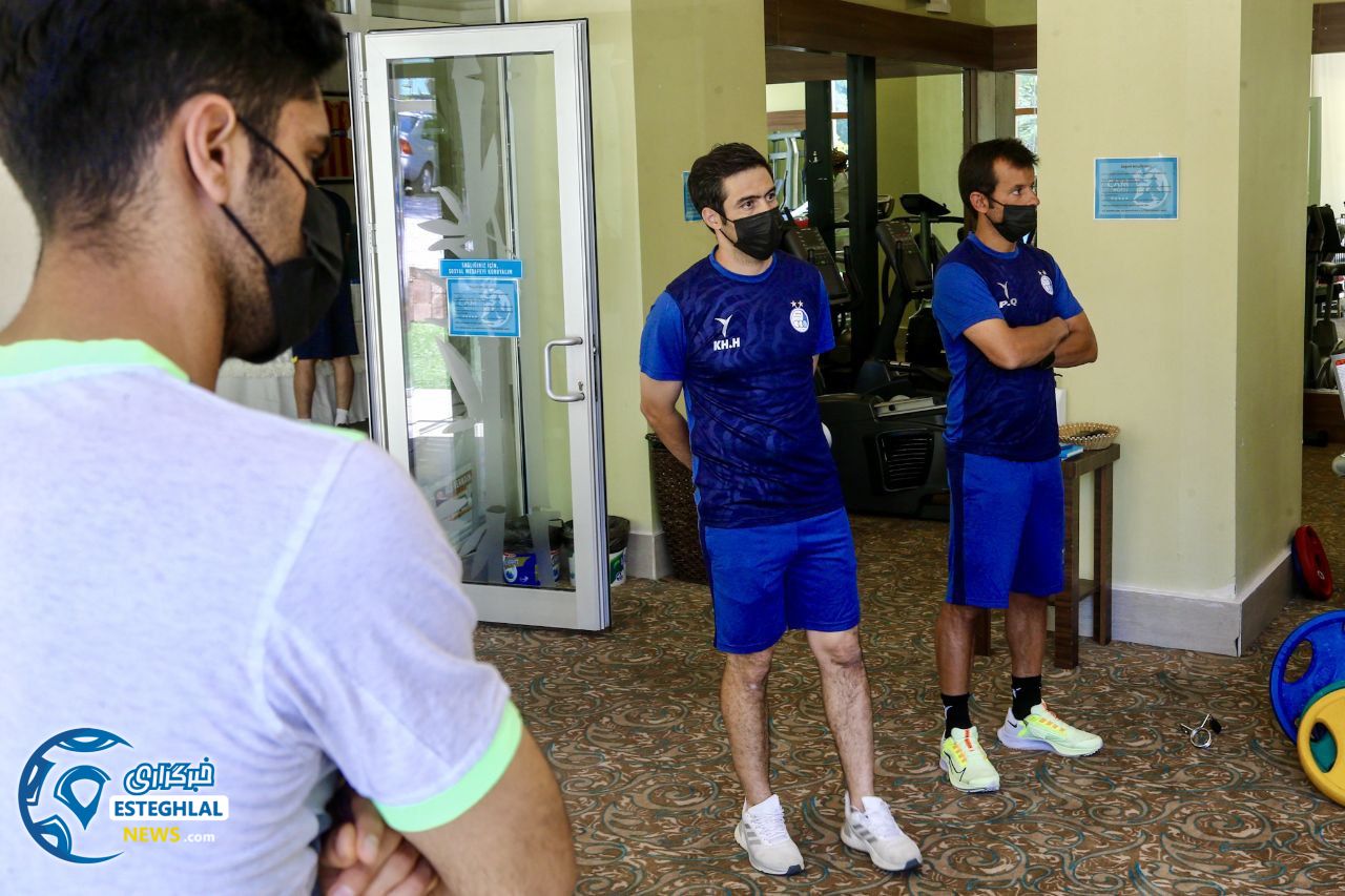 تمرین وزنه استقلال